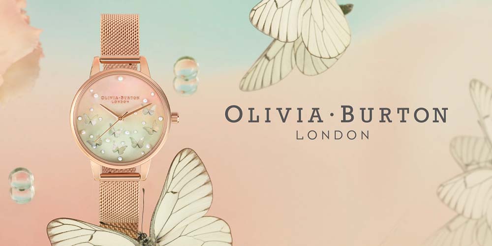 ロンドン初「オリビア・バートン」から、気分が春めく新作腕時計が登場